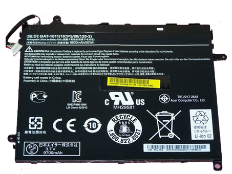 Batería para BAT-H10-1ICP5/65/acer-BAT-1011
